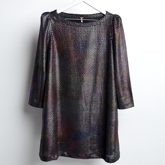 Free People Diamonds For Ever Iridescent Dress - Picture 1 of 5
